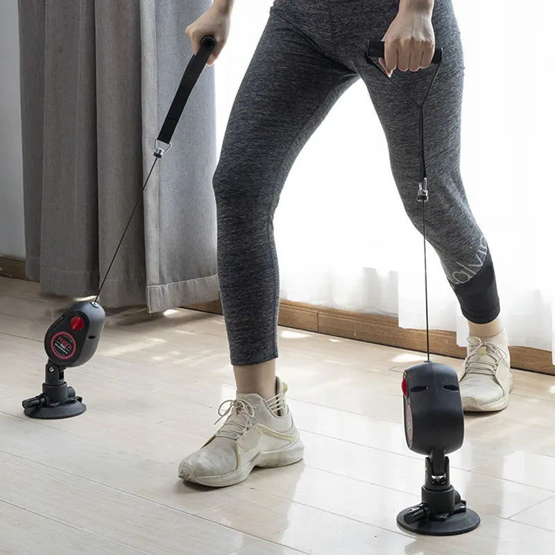 Suction Cup Resistance Trainer: Portable Full-Body Workout System