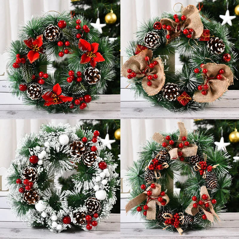 Holiday Cheer Door Garland