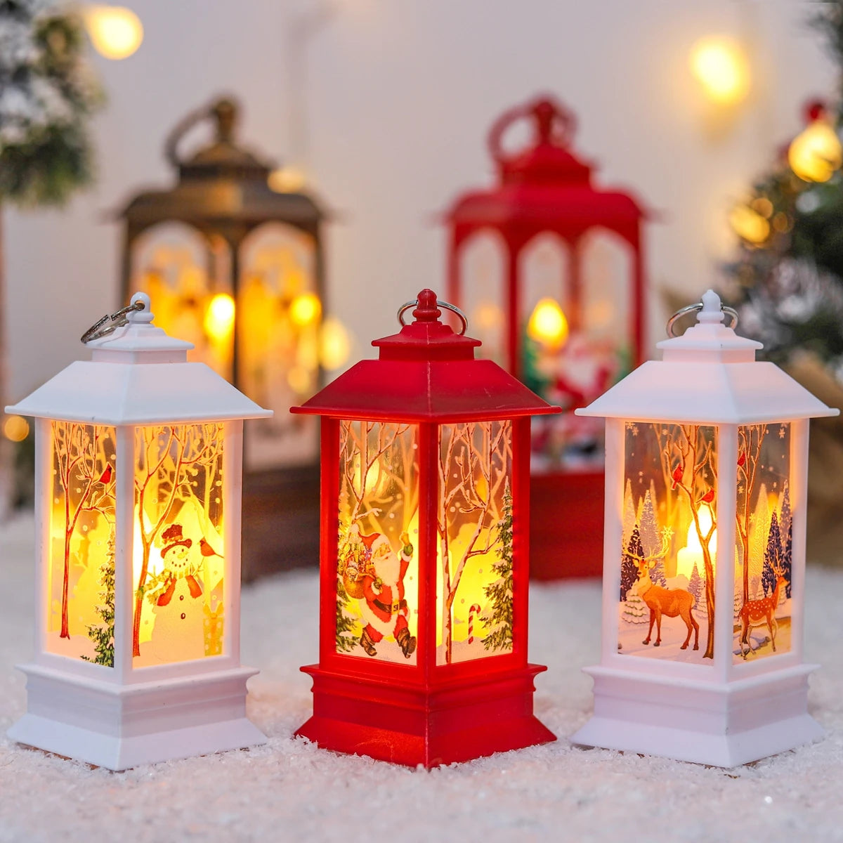 Charming Christmas Lantern Light for Magical Holiday Moments