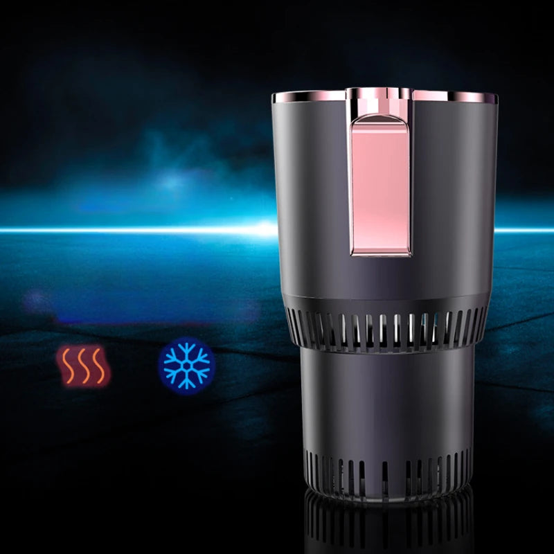 On-the-Go Comfort: Fashion 2-in-1 Car Cup - Heating, Cooling, and Convenience Combined