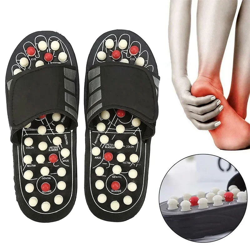 Massage Slippers: Men's and Women's Foot Reflexology