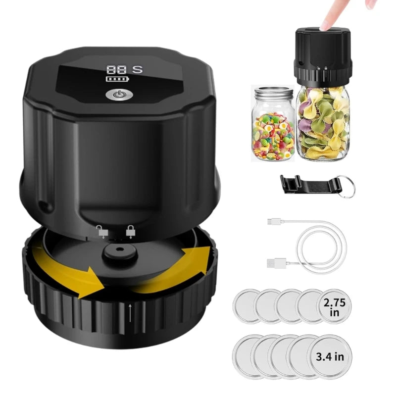 Vacuum Sealer for Wide Jars: Kitchen Preservation Tool