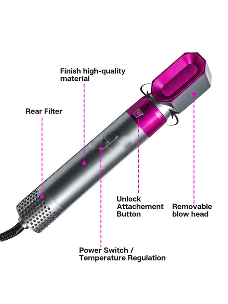 Curl & Straight 5-in-1 Hot Air Tool