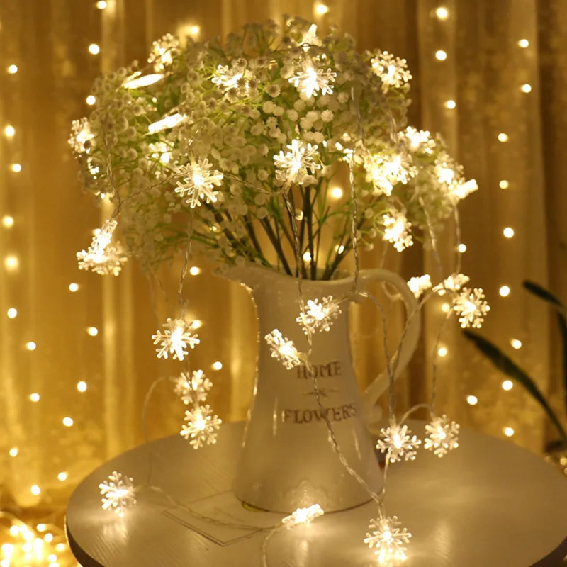 Snowflake Tree LED Light Ornament  Perfect Christmas Decoration for 2024