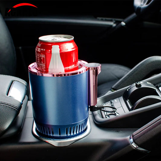 On-the-Go Comfort: Fashion 2-in-1 Car Cup - Heating, Cooling, and Convenience Combined