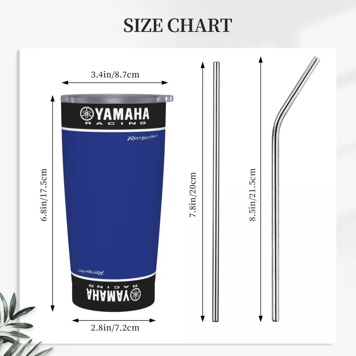 Y-Yamaha's 20oz Stainless Steel Tumbler