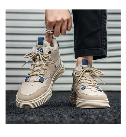 White Spring-autumn Original Sneakers Men