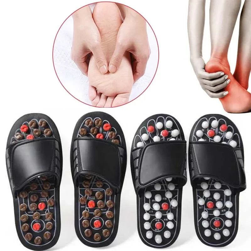 Massage Slippers: Men's and Women's Foot Reflexology