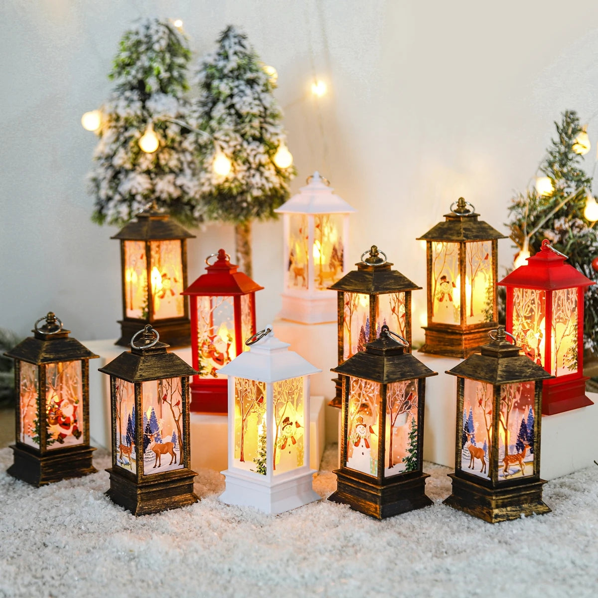 Charming Christmas Lantern Light for Magical Holiday Moments