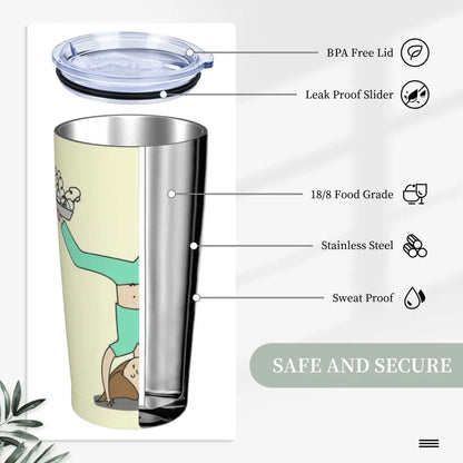 Nurse in a Pinch 20oz Stainless Steel Tumbler